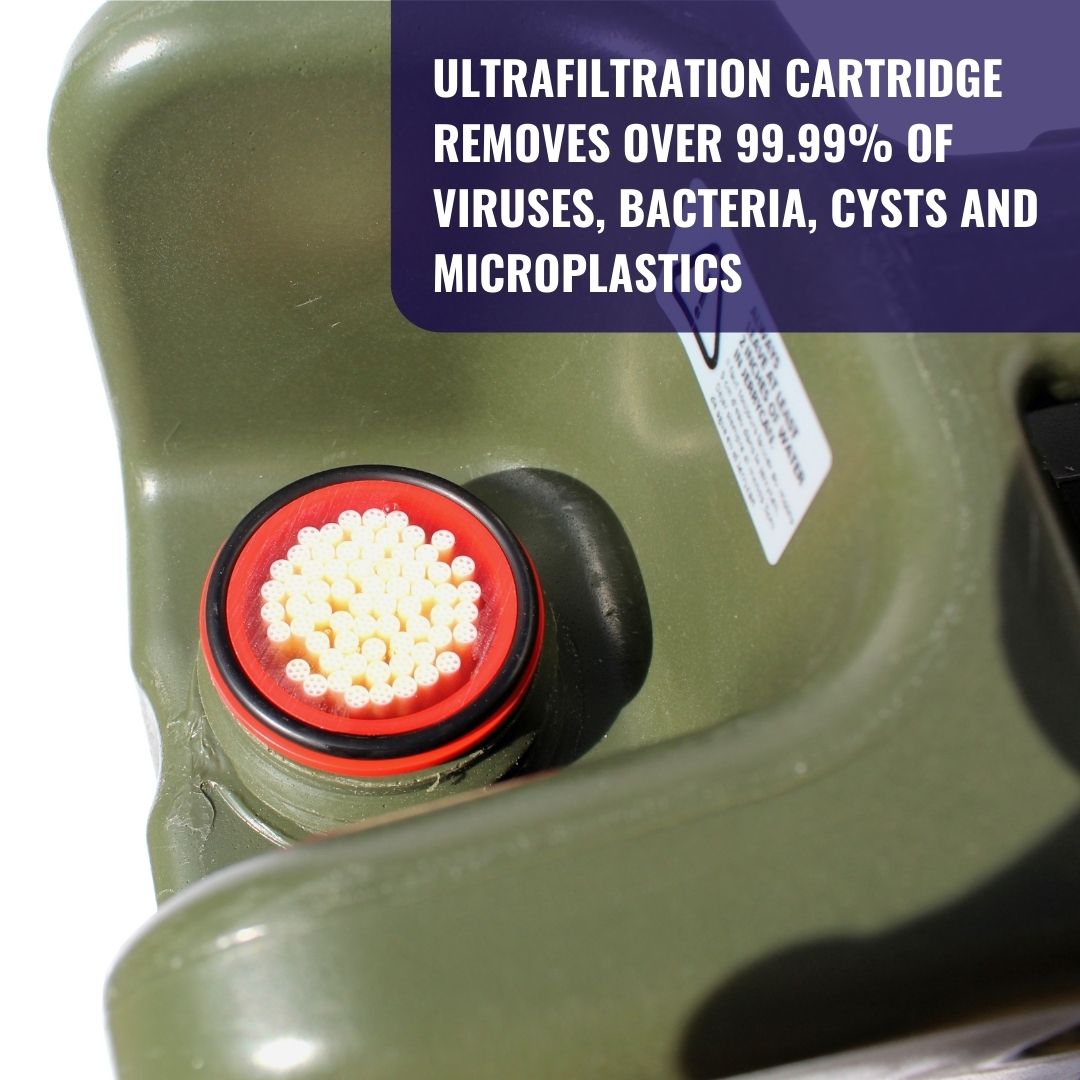 LifeSaver Jerrycan (Army Green) - Rapid Deployment Shelter Inc.