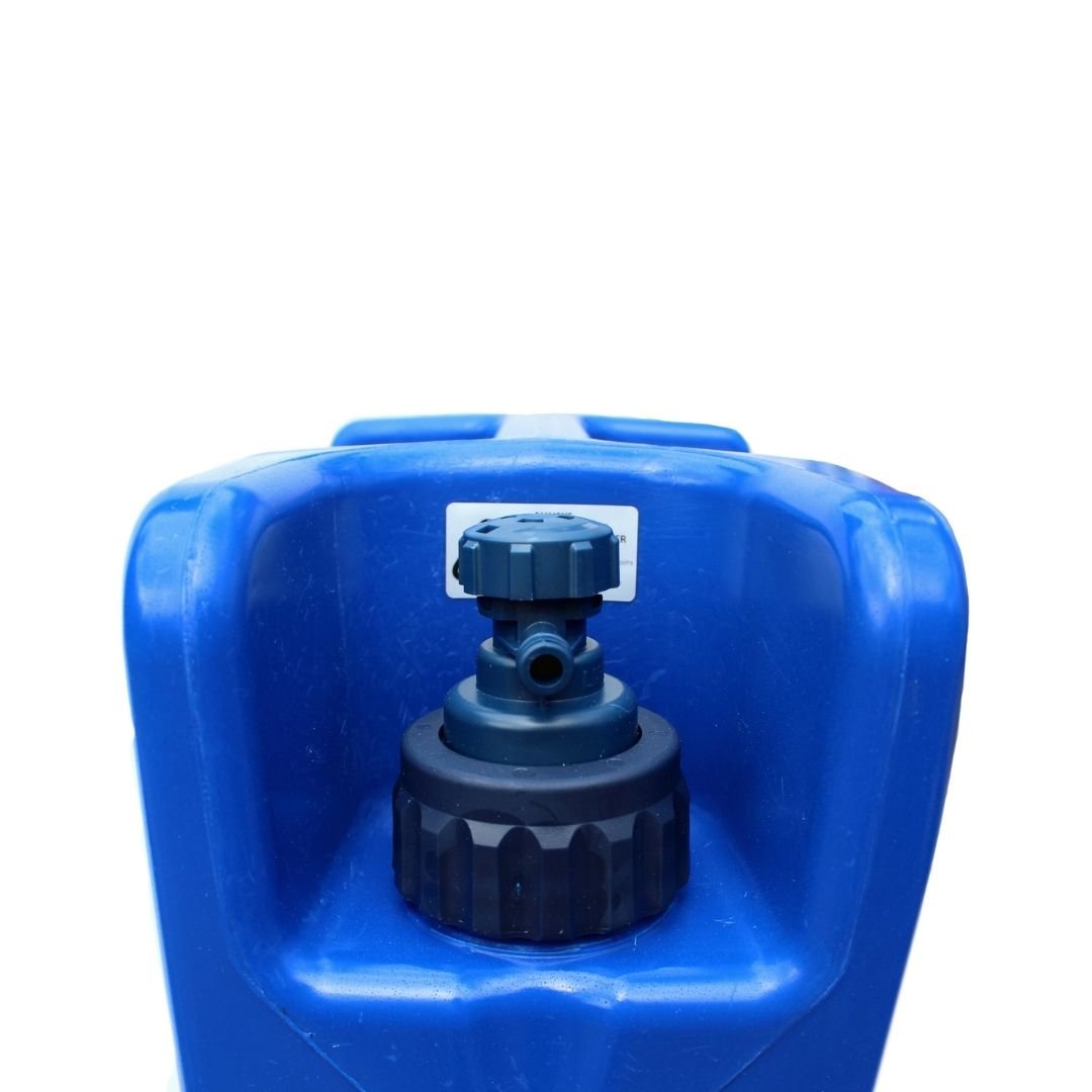 LifeSaver Jerrycan (Dark Blue) - Rapid Deployment Shelter Inc.