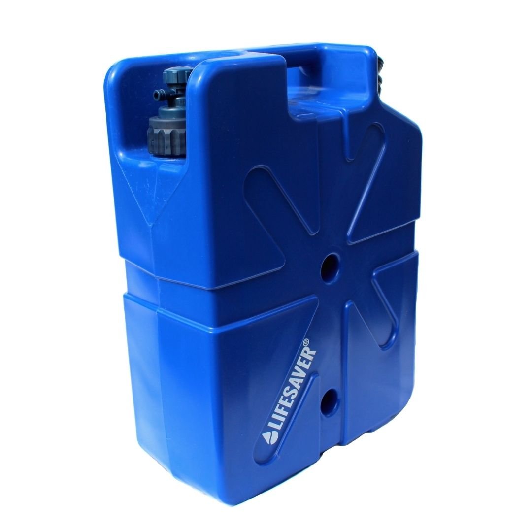 LifeSaver Jerrycan (Dark Blue) - Rapid Deployment Shelter Inc.