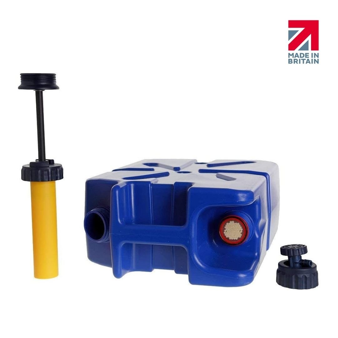 LifeSaver Jerrycan (Dark Blue) - Rapid Deployment Shelter Inc.