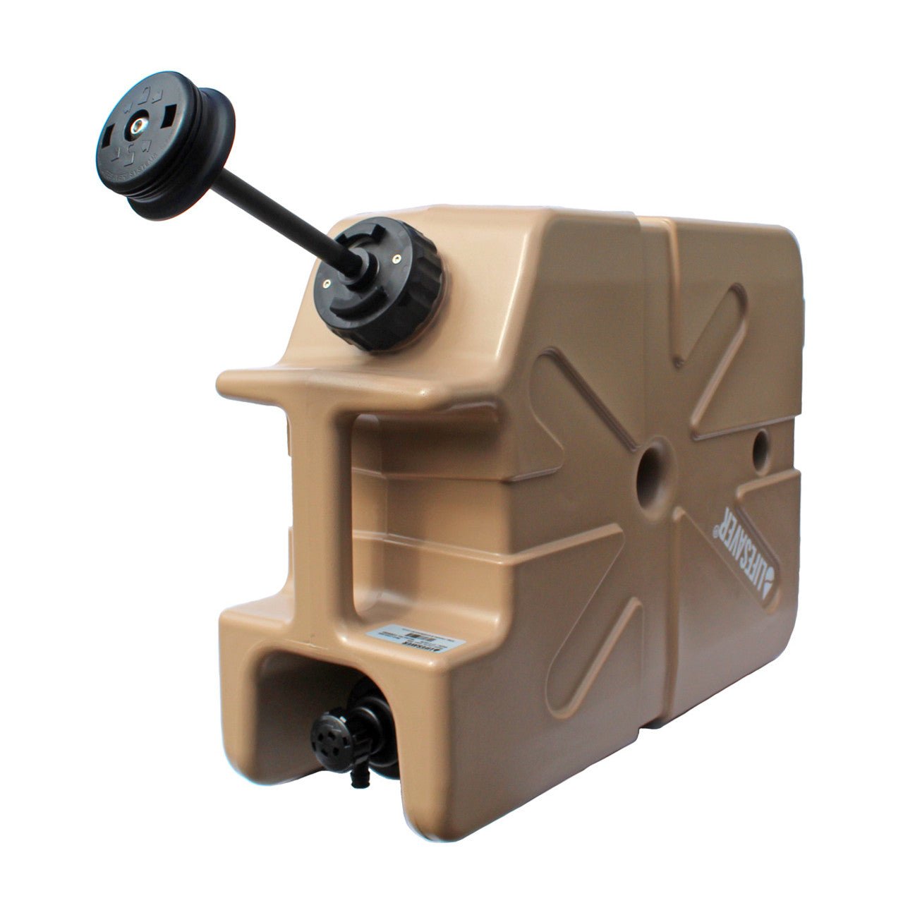 LifeSaver Jerrycan (Tan) - Rapid Deployment Shelter Inc.