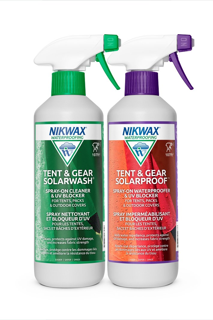 Nikwax Tent Gear Duo Pack (Cleaner UV Protectant)