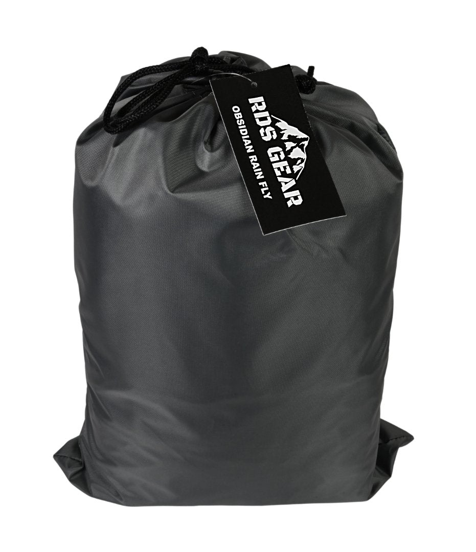 Obsidian Rainfly (zippered design) - Rapid Deployment Shelter Inc.