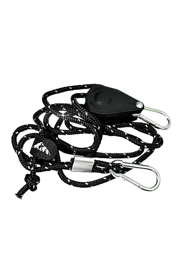 Reflective Tie-Down Ropes (6 pcs) - Rapid Deployment Shelter Inc.
High-visibility tie-down ropes, reflective tie-downs,
reflective ratcheting tie-down ropes