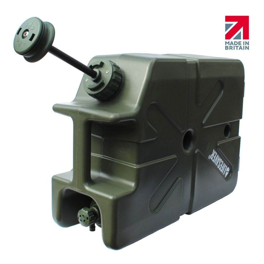 LifeSaver Jerrycan (Army Green) - Rapid Deployment Shelter Inc.